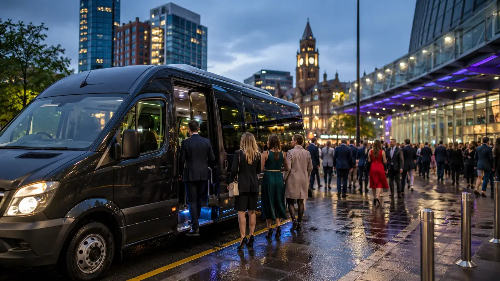 Mini Bus Hire Manchester for Busy Event Seasons
