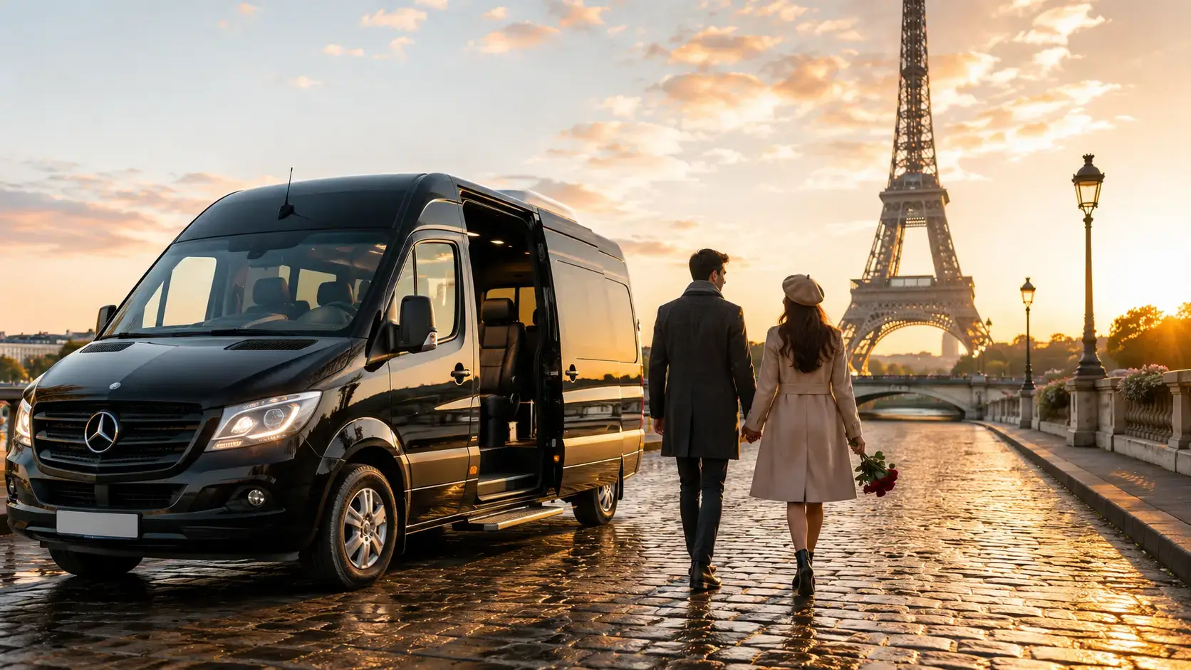 Minibus to Paris from London for Romantic Getaways